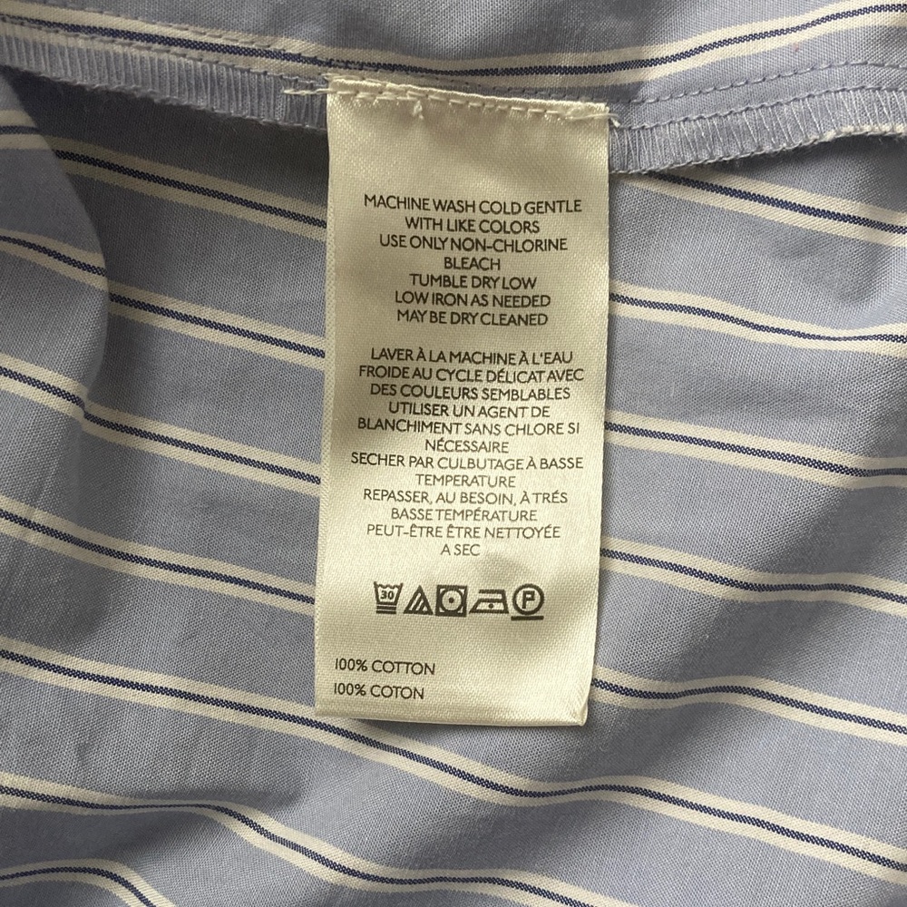 Anthropologie MAEVE Button-Sleeve Popover Top - Picture 12 of 13